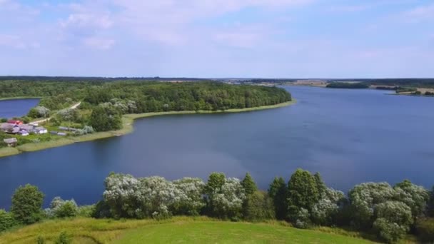 360 Widok Lotu Ptaka Pogodny Dzień — Wideo stockowe