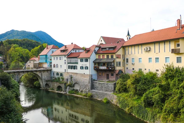 Prebold Slovenia Вересня 2019 Nice Old Town Building — стокове фото