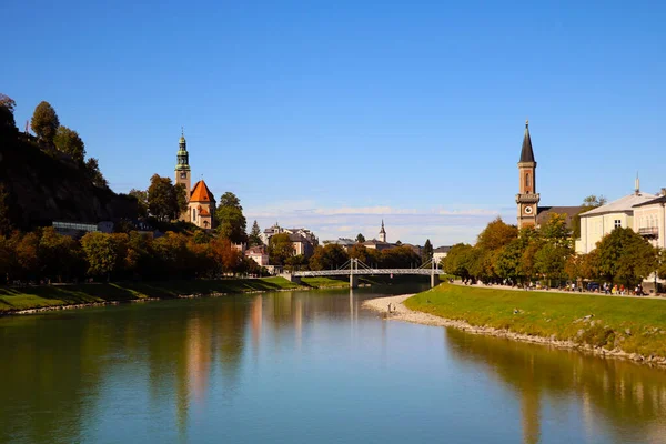 Salzbourg Autriche Septembre 2019 Belle Vue Sur Une Des Grandes — Photo