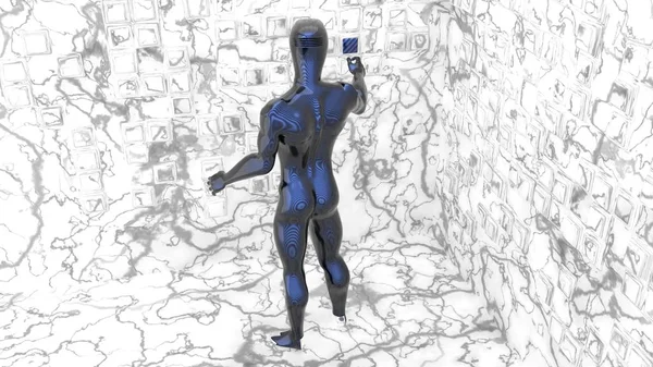 Gelecek. karbon yabancı onun öğesi özel odada seçer..