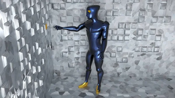 Gelecek. karbon yabancı onun öğesi içinde özel room.8 seçer.