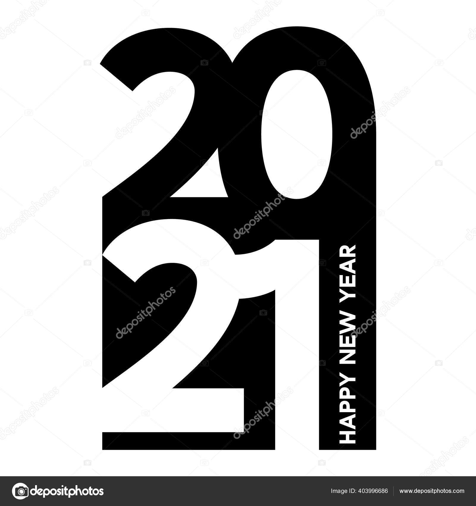 Happy New Year 2021 Text Design Template Vector Illustration For Banner Invitation Greetings Web Landing Page Brochure Or Print Stock Vector C Svetolkunova 403996686 https depositphotos com 403996686 stock illustration happy new year 2021 text html