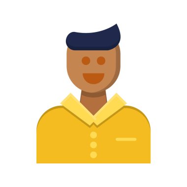 Geri besleme düz simgesi, illüstrasyon