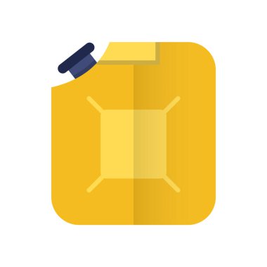 JerryCan enerji düz simgesi