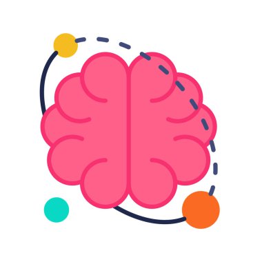 pil performans düz simgesi