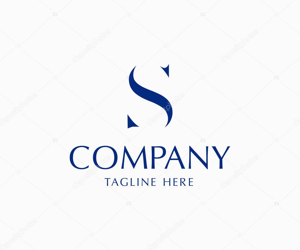 S Logo Design. S Letter Logo Design Template.