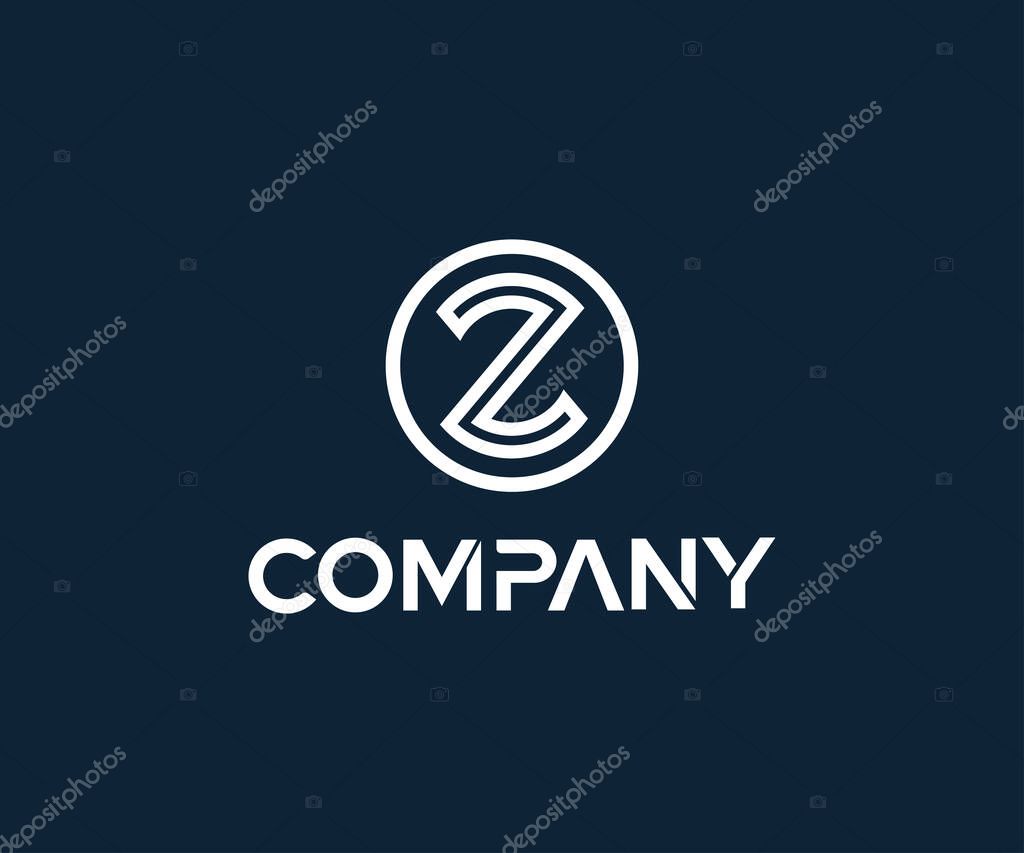 Letter Z logo design. Z letter logo design. Z logo vector template.