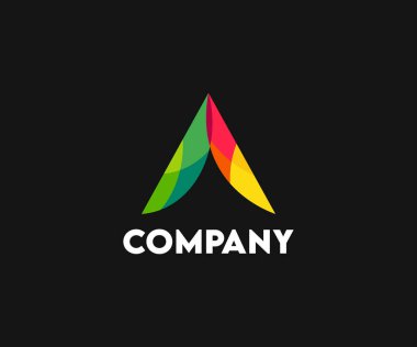 A letter logo design. Modern letter A logo design vector template.