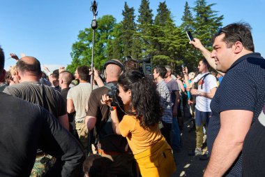Lelo burti, Shukhuti top için Paskalya Savaşı, Gürcü Rugby