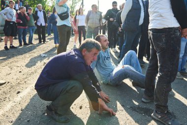 Lelo burti, Shukhuti top için Paskalya Savaşı, Gürcü Rugby