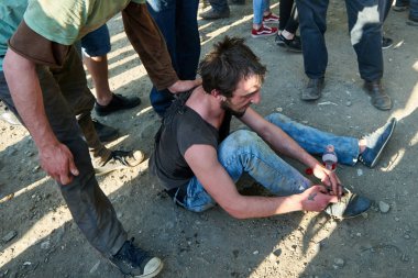 Lelo burti, Shukhuti top için Paskalya Savaşı, Gürcü Rugby