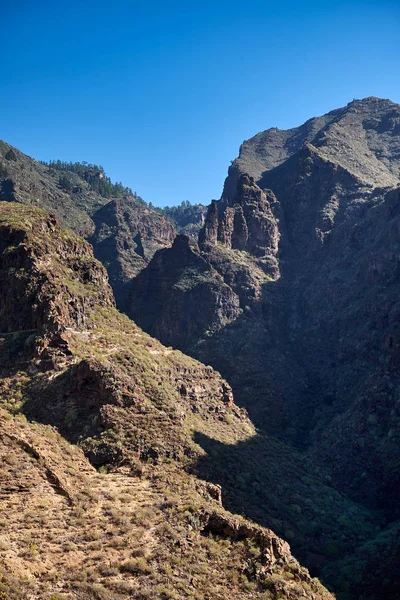 德尔因菲耶诺巴兰科 （地狱峡谷）、 特内里费岛、 加那利群岛 — 图库照片