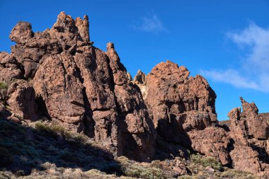 Teide Milli Parkı roques de garcia Tenerife, Kanarya Adaları