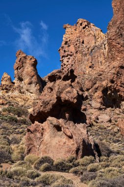 Teide Milli Parkı roques de garcia Tenerife, Kanarya Adaları