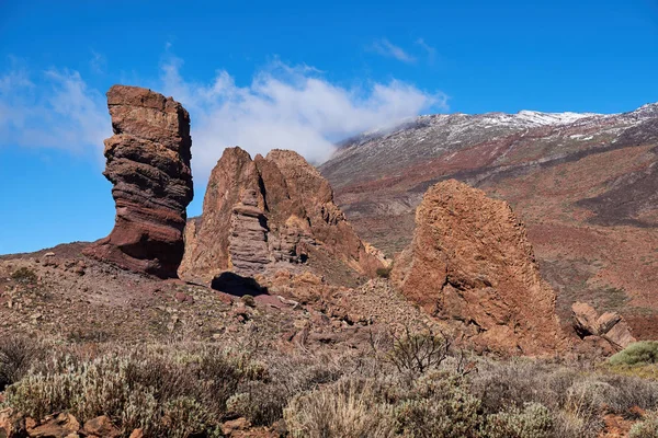 Teide 국립 공원으로 끄 드 가르시아에 카나리아 제도 테네리페 — 스톡 사진