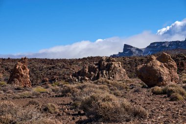 Teide Milli Parkı roques de garcia Tenerife, Kanarya Adaları