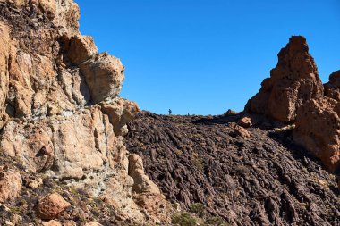 Teide Milli Parkı roques de garcia Tenerife, Kanarya Adaları