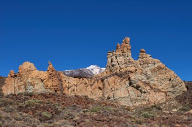 Teide Milli Parkı roques de garcia Tenerife, Kanarya Adaları