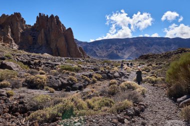 Teide Milli Parkı roques de garcia Tenerife, Kanarya Adaları
