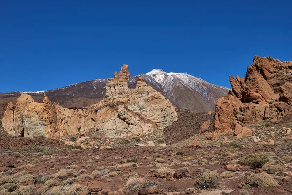 Parc national Teide Roques de Garcia à Tenerife aux îles Canaries — Photo