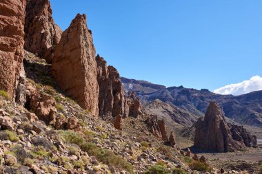 Teide Milli Parkı roques de garcia Tenerife, Kanarya Adaları