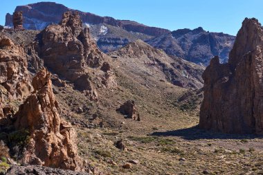 Teide Milli Parkı roques de garcia Tenerife, Kanarya Adaları