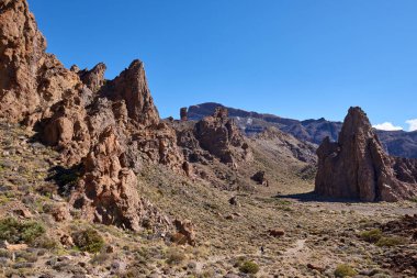 Teide Milli Parkı roques de garcia Tenerife, Kanarya Adaları