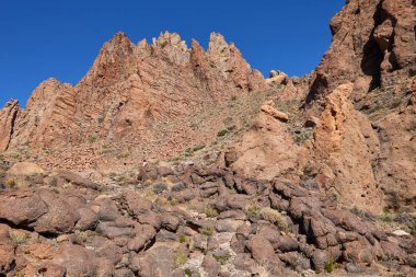 Teide Milli Parkı roques de garcia Tenerife, Kanarya Adaları