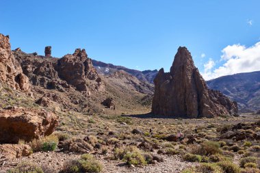 Teide Milli Parkı roques de garcia Tenerife, Kanarya Adaları