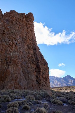 Teide Milli Parkı roques de garcia Tenerife, Kanarya Adaları