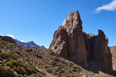 Teide Milli Parkı roques de garcia Tenerife, Kanarya Adaları
