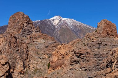 Teide Milli Parkı roques de garcia Tenerife, Kanarya Adaları