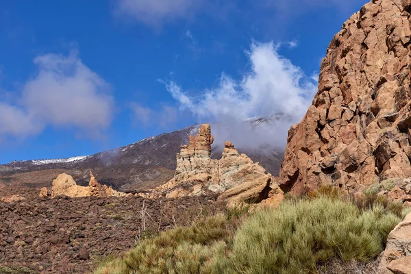 Teide 국립 공원으로 끄 드 가르시아에 카나리아 제도 테네리페 — 스톡 사진