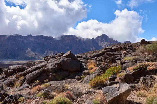 Parc national Teide Roques de Garcia à Tenerife aux îles Canaries — Photo