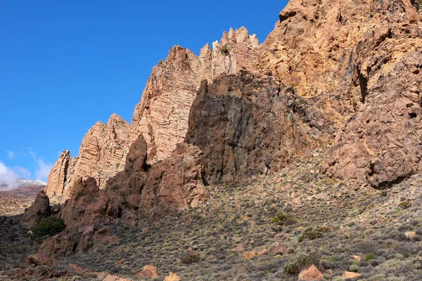 Parc national Teide Roques de Garcia à Tenerife aux îles Canaries — Photo