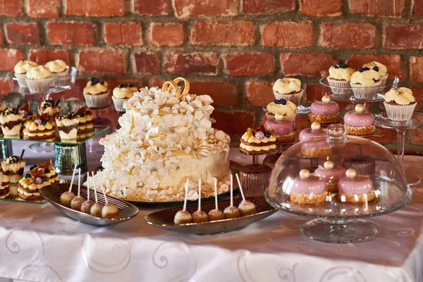 Festive sweet table.