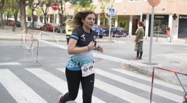 Solidary yarış Murcia, 24 Mart 2019: Murcia İspanya sokaklarında ilk dayanışma yarış.