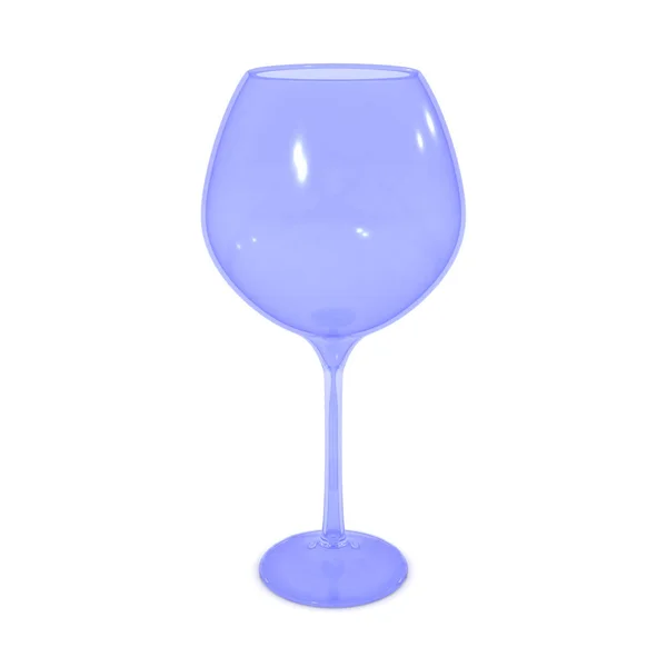 3D Renderização de um copo de vinho — Fotografia de Stock