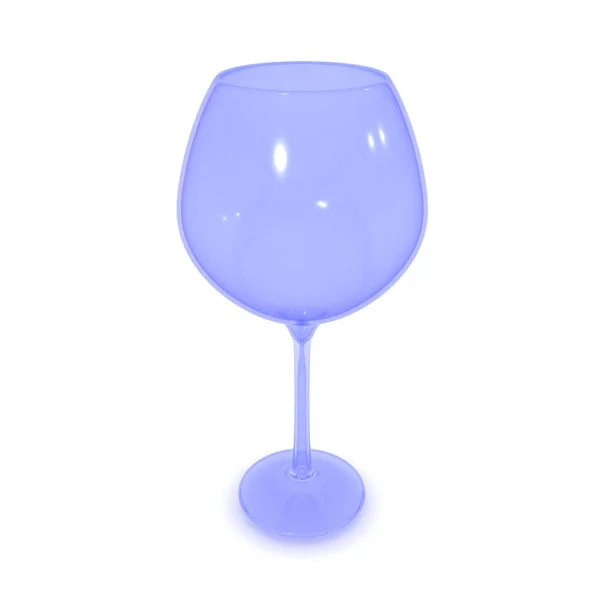 3D Renderização de copo de vinho — Fotografia de Stock