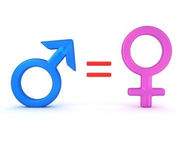 Cinsiyet eşitliği kavramının 3d yorumlanması
