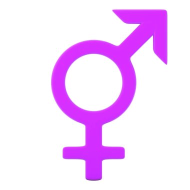 Transeksüel işaretin 3D görüntülenmesi