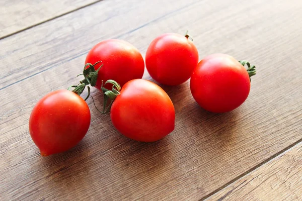 Tomates Pequenos Tomates Cereja — Fotografia de Stock