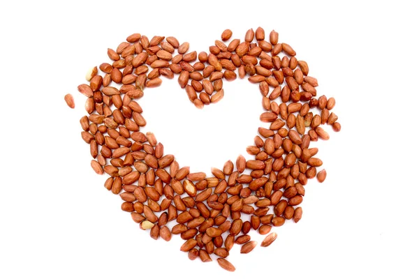 Kacang Untuk Latar Belakang Atau Tekstur Kacang Yang Tidak Bersih — Stok Foto