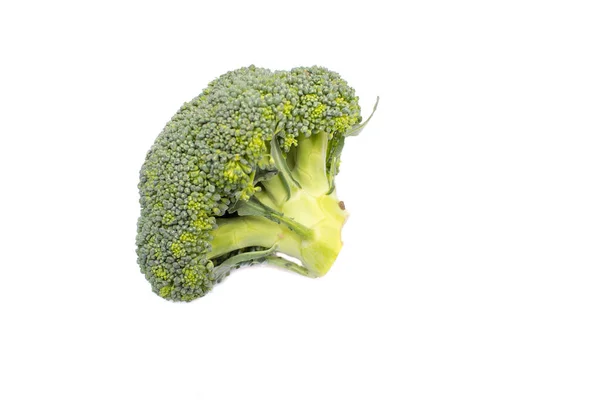 Broccoli Kål Broccoli Broccoli Isolerad Vit Bakgrund — Stockfoto