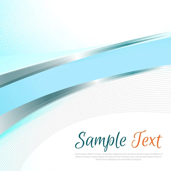 Blue Abstract Background Design Vector Illustration Eps10 — Stock Vector