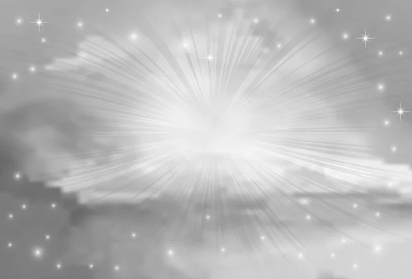 ポップアート漫画の背景 抽象的な光線バースト 光の効果 ベクトル図 Eps10 — ストックベクタ