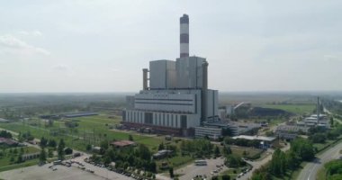 Termik santral, uçağın shot, kömür 02