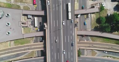 Ateş trafik Kavşağı, dik. Yol araba kamyon