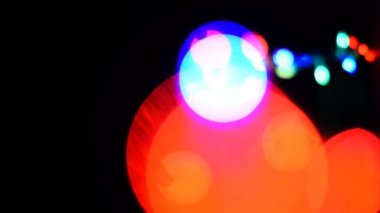 Noel Led ışıkları yanıp sönen, Noel, yeni yıl, Doğum günü videolar için mükemmel bir ek dize. Ekran aktarım modunu kullanarak videonuzu add - siyah saydam olur.