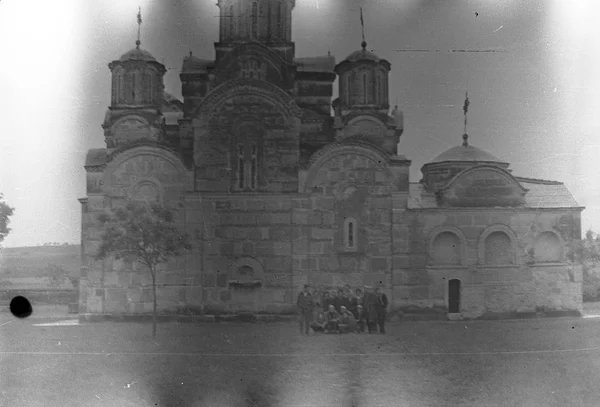 Serbiska Ortodoxa Kloster Gracanica Kosovo — Stockfoto